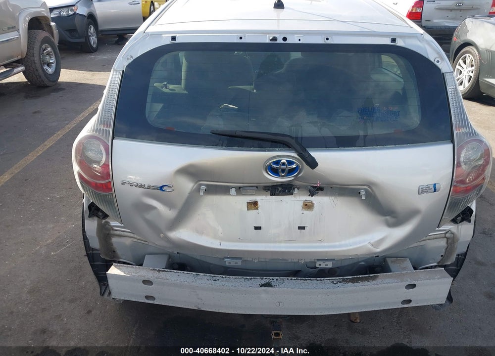 2012 TOYOTA PRIUS C TWO VIN: JTDKDTB31C1502469
