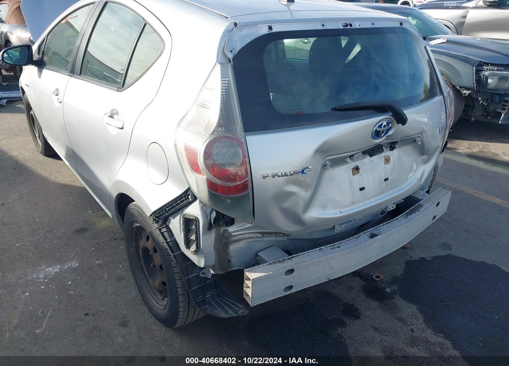 2012 TOYOTA PRIUS C TWO VIN: JTDKDTB31C1502469