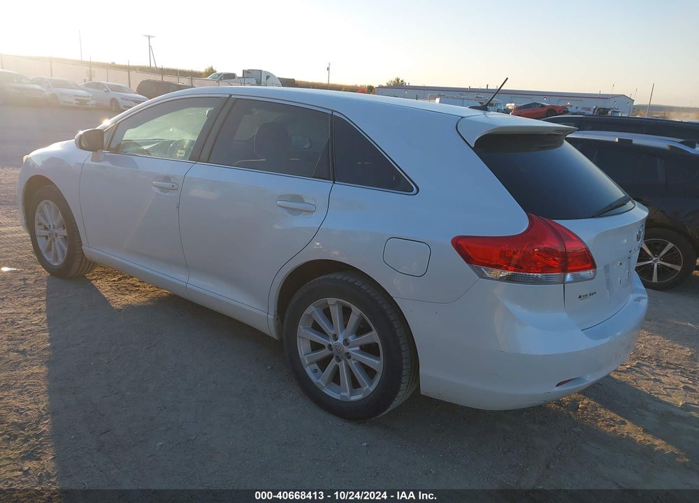 2012 TOYOTA VENZA LE VIN: 4T3ZA3BB7CU056053