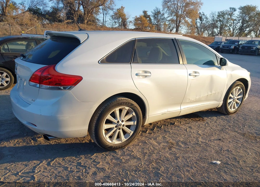 2012 TOYOTA VENZA LE VIN: 4T3ZA3BB7CU056053