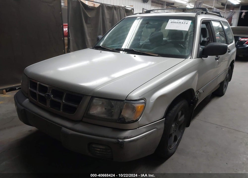 2000 SUBARU FORESTER S VIN: JF1SF6559YH705493