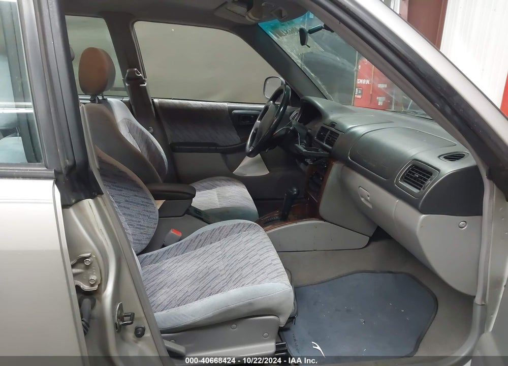 2000 SUBARU FORESTER S VIN: JF1SF6559YH705493