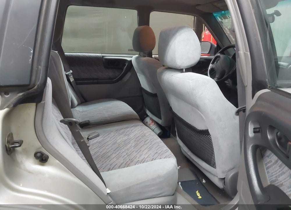 2000 SUBARU FORESTER S VIN: JF1SF6559YH705493