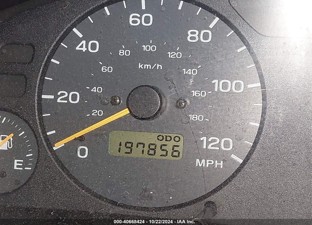 2000 SUBARU FORESTER S VIN: JF1SF6559YH705493