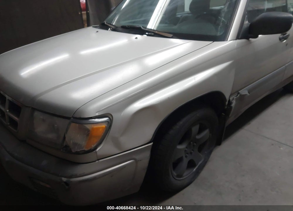 2000 SUBARU FORESTER S VIN: JF1SF6559YH705493