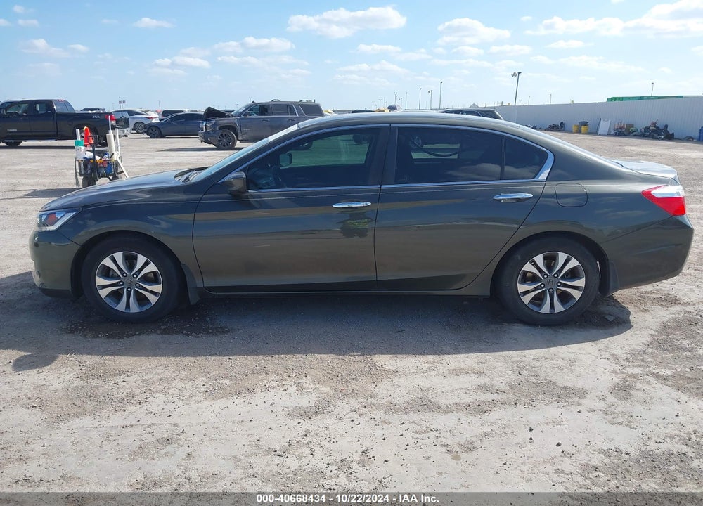 2013 HONDA ACCORD LX VIN: 1HGCR2F36DA236640