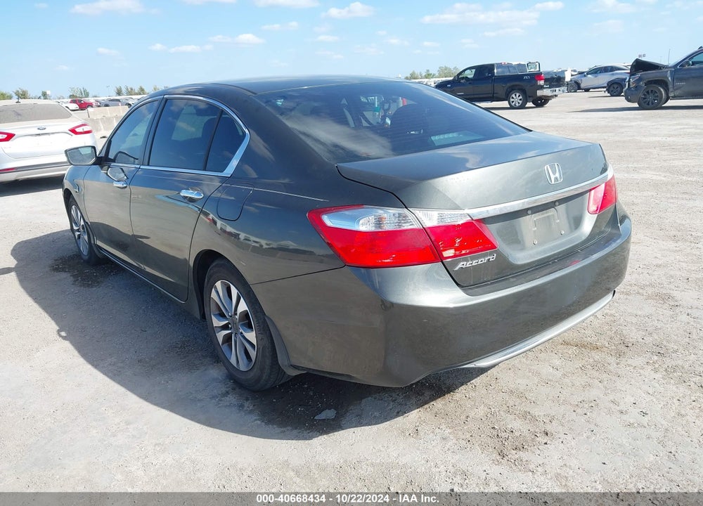 2013 HONDA ACCORD LX VIN: 1HGCR2F36DA236640