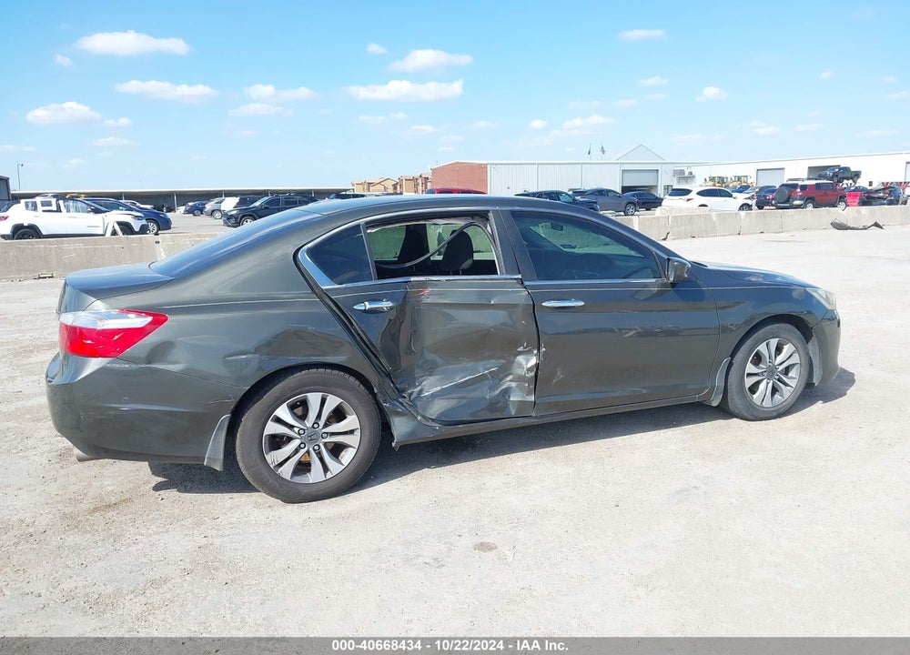 2013 HONDA ACCORD LX VIN: 1HGCR2F36DA236640