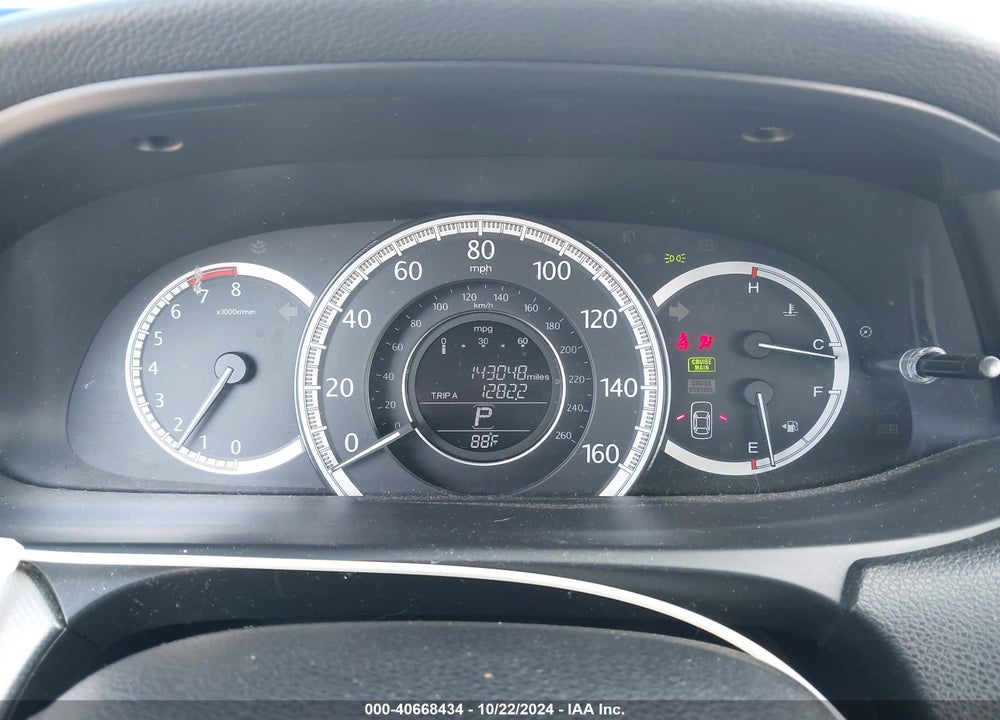 2013 HONDA ACCORD LX VIN: 1HGCR2F36DA236640