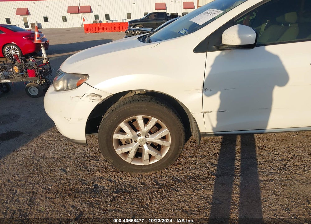2013 NISSAN MURANO SL VIN: JN8AZ1MU3DW208944