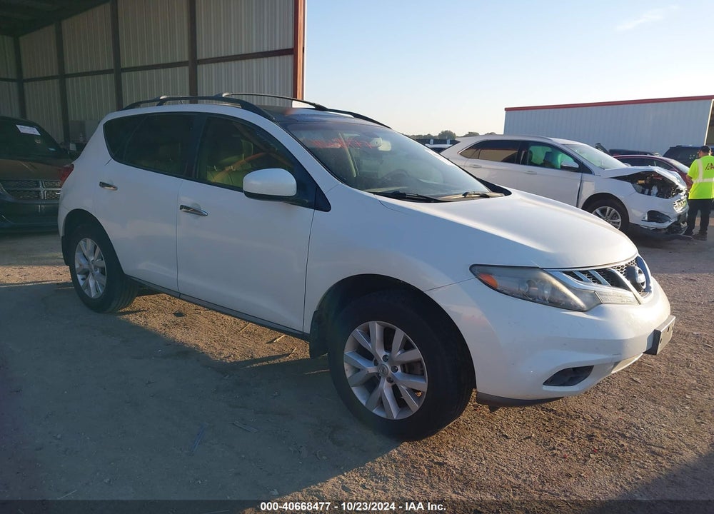 2013 NISSAN MURANO SL VIN: JN8AZ1MU3DW208944