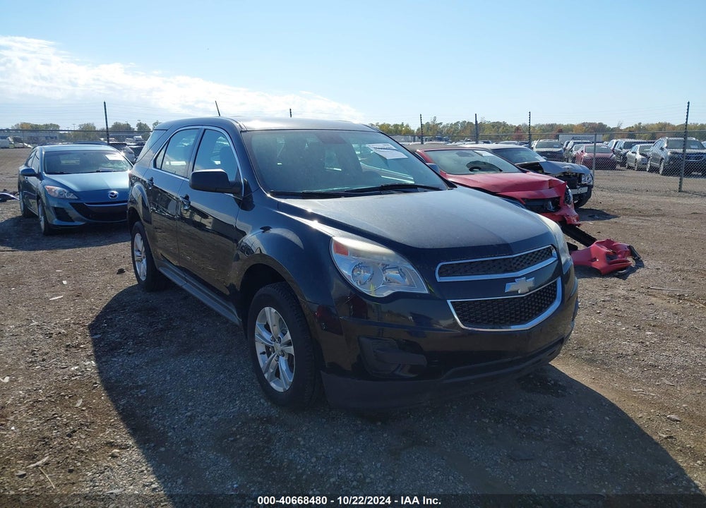2013 CHEVROLET EQUINOX LS VIN: 2GNALBEK5D6278169
