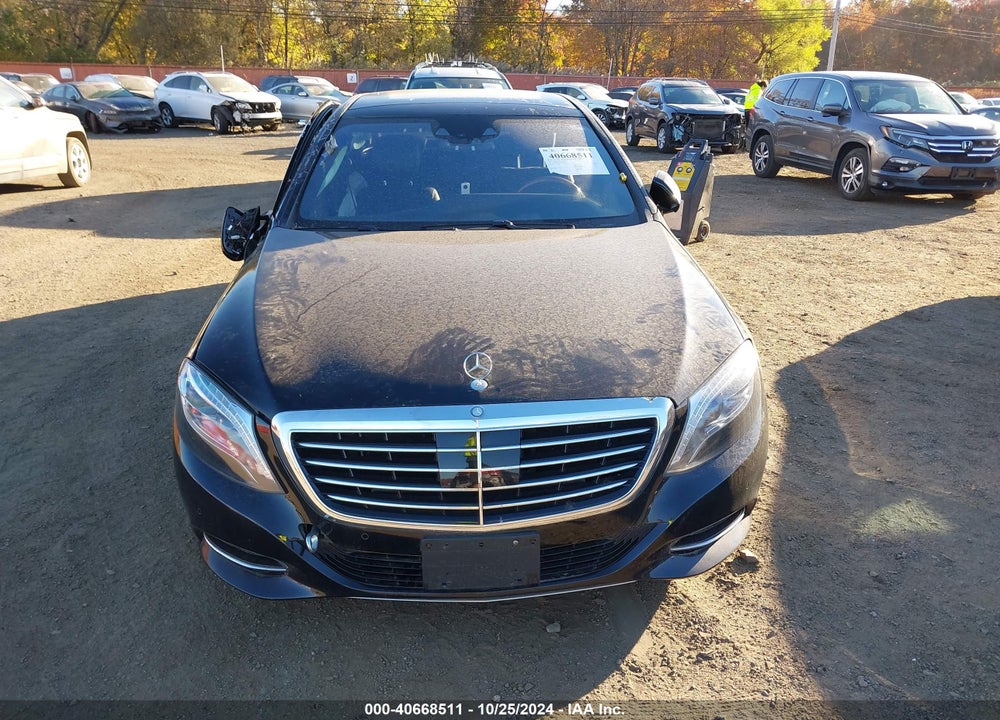 2016 MERCEDES-BENZ S 550 4MATIC VIN: WDDUG8FB1GA260986
