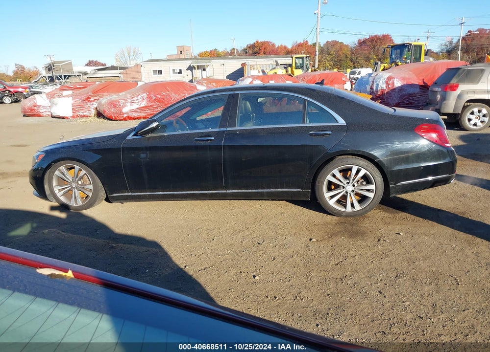 2016 MERCEDES-BENZ S 550 4MATIC VIN: WDDUG8FB1GA260986