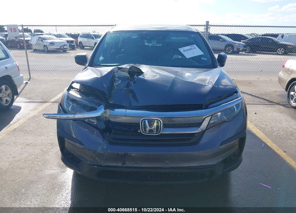 2019 HONDA PILOT LX VIN: 5FNYF5H19KB022627