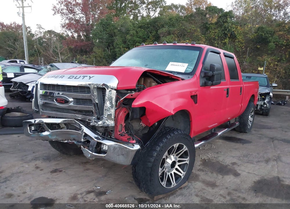 2008 FORD F-250 FX4/HARLEY-DAVIDSON/KING RANCH/LARIAT/XL/XLT VIN: 1FTSW21R88EC89823