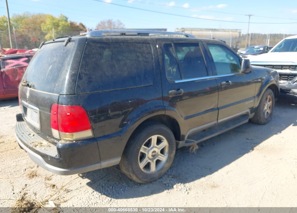 2005 LINCOLN AVIATOR VIN: 5LMEU88H55ZJ25686
