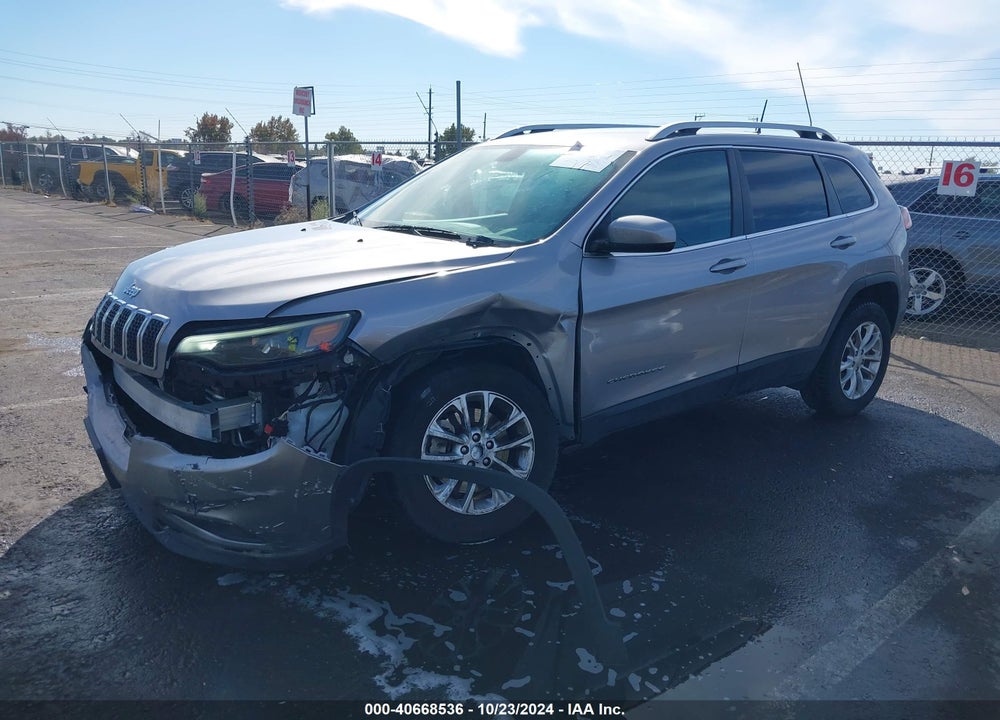 2019 JEEP CHEROKEE LATITUDE FWD VIN: 1C4PJLCB4KD348681
