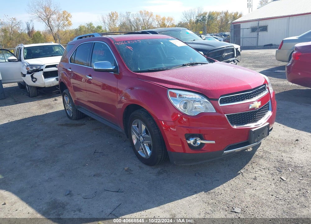 2014 CHEVROLET EQUINOX LTZ VIN: 2GNFLHEK9E6108536