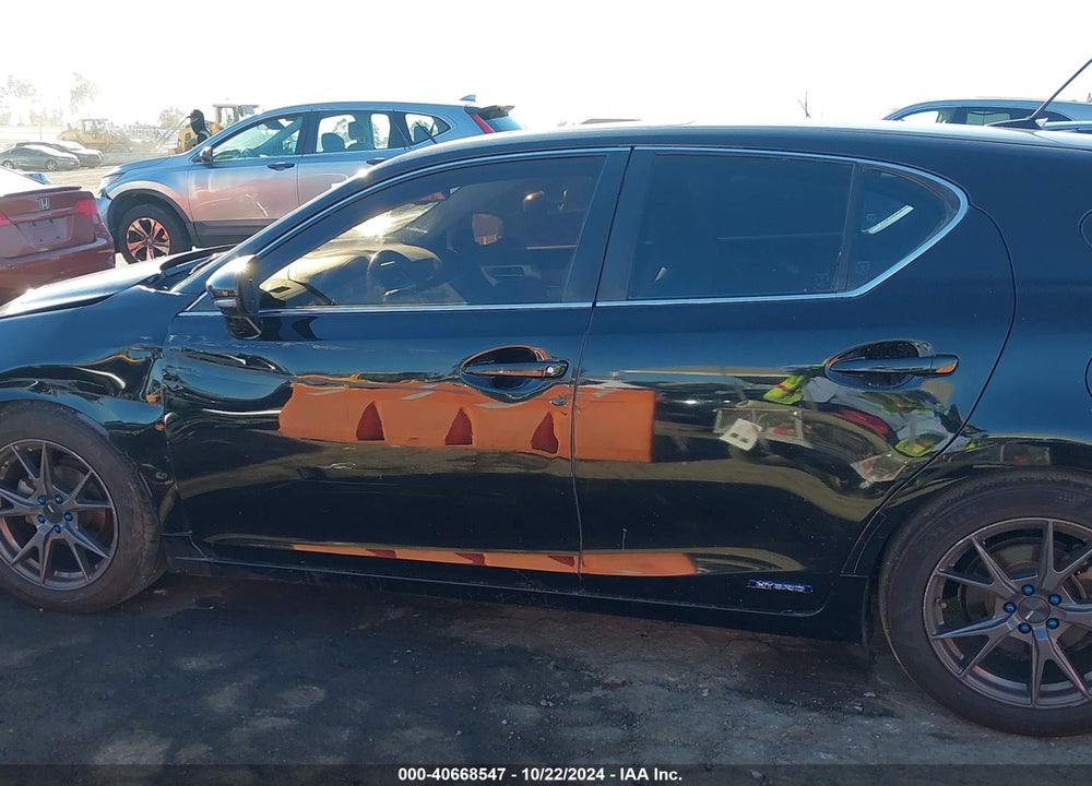 2012 LEXUS CT 200H PREMIUM VIN: JTHKD5BH0C2081098