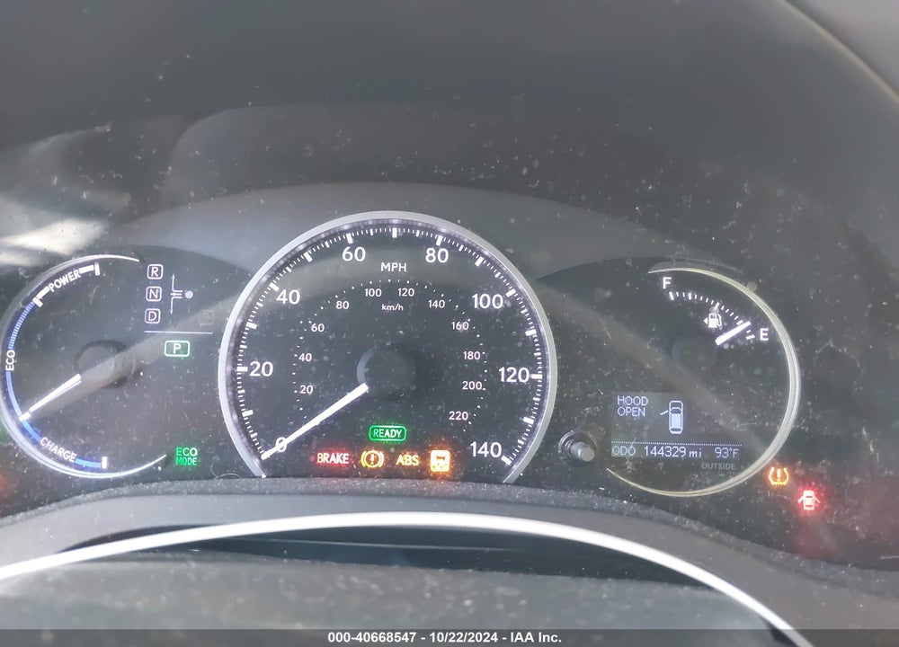 2012 LEXUS CT 200H PREMIUM VIN: JTHKD5BH0C2081098