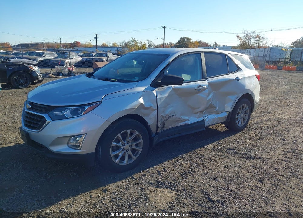 2020 CHEVROLET EQUINOX FWD LS VIN: 3GNAXHEV6LS509548
