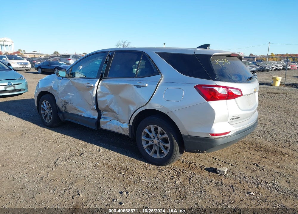 2020 CHEVROLET EQUINOX FWD LS VIN: 3GNAXHEV6LS509548