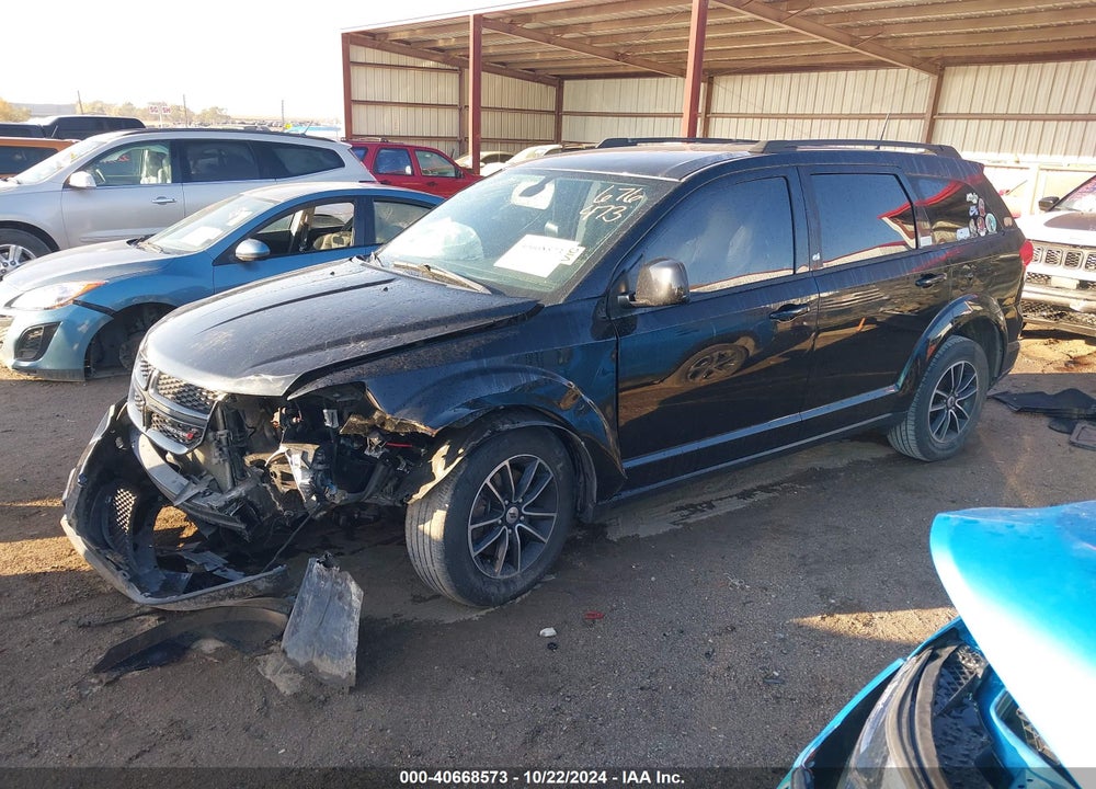 2018 DODGE JOURNEY SXT VIN: 3C4PDCBG0JT521951