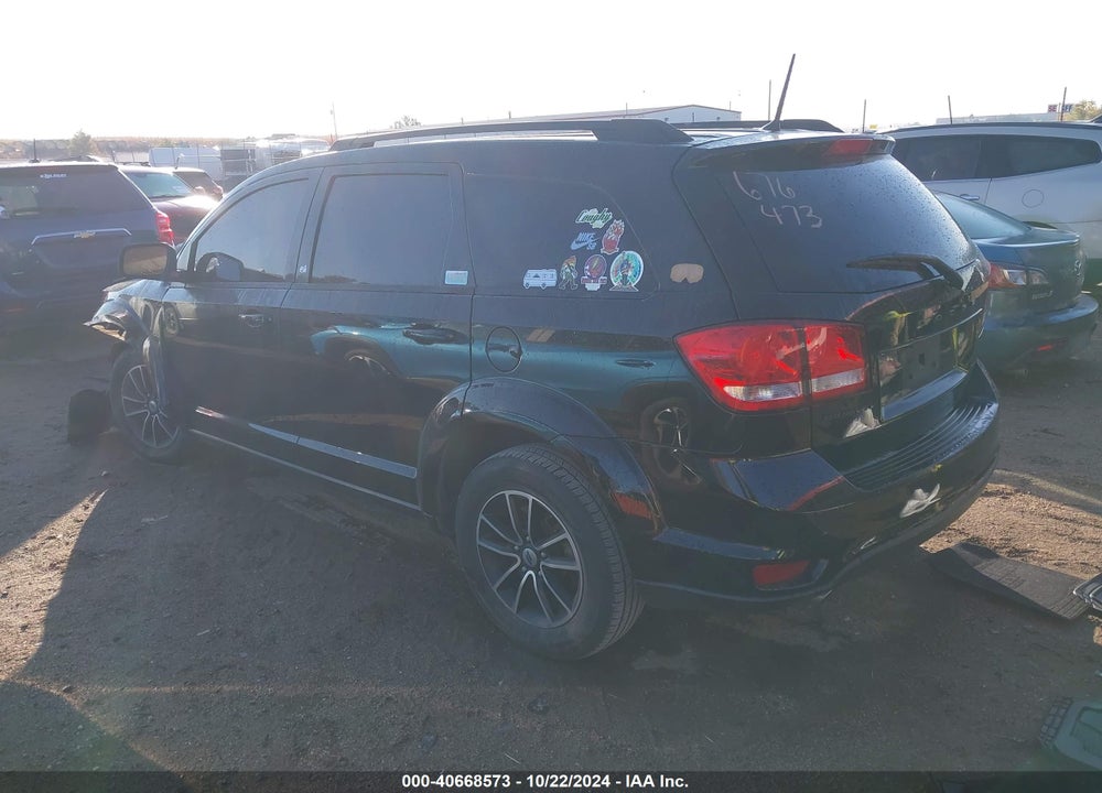 2018 DODGE JOURNEY SXT VIN: 3C4PDCBG0JT521951