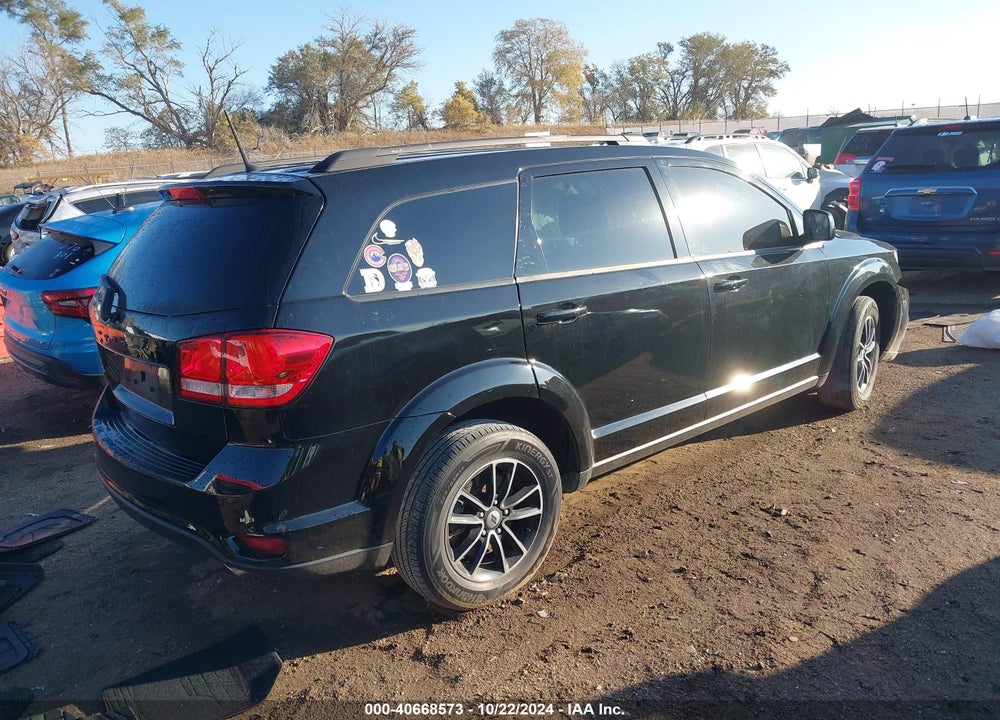 2018 DODGE JOURNEY SXT VIN: 3C4PDCBG0JT521951
