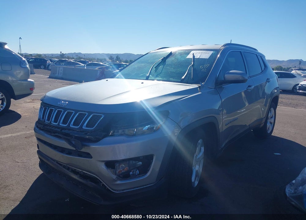 2020 JEEP COMPASS LATITUDE FWD VIN: 3C4NJCBB8LT252685