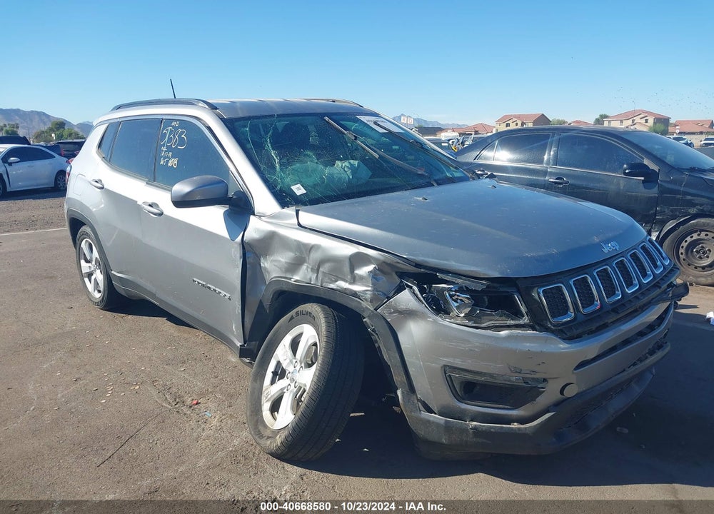 2020 JEEP COMPASS LATITUDE FWD VIN: 3C4NJCBB8LT252685
