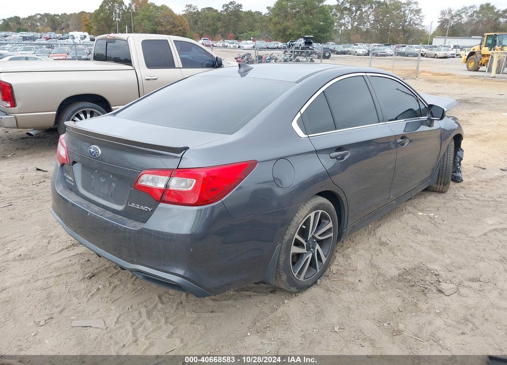 2019 SUBARU LEGACY 2.5I SPORT VIN: 4S3BNAS6XK3035146