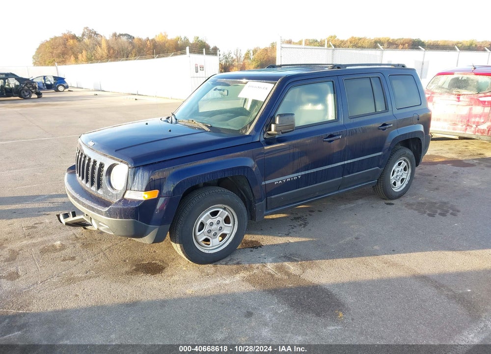 2015 JEEP PATRIOT VIN: 1C4NJPBBXFD401261