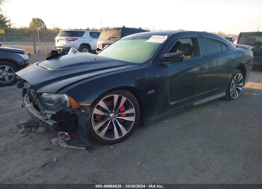 2012 DODGE CHARGER SRT8 VIN: 2C3CDXEJ5CH114771