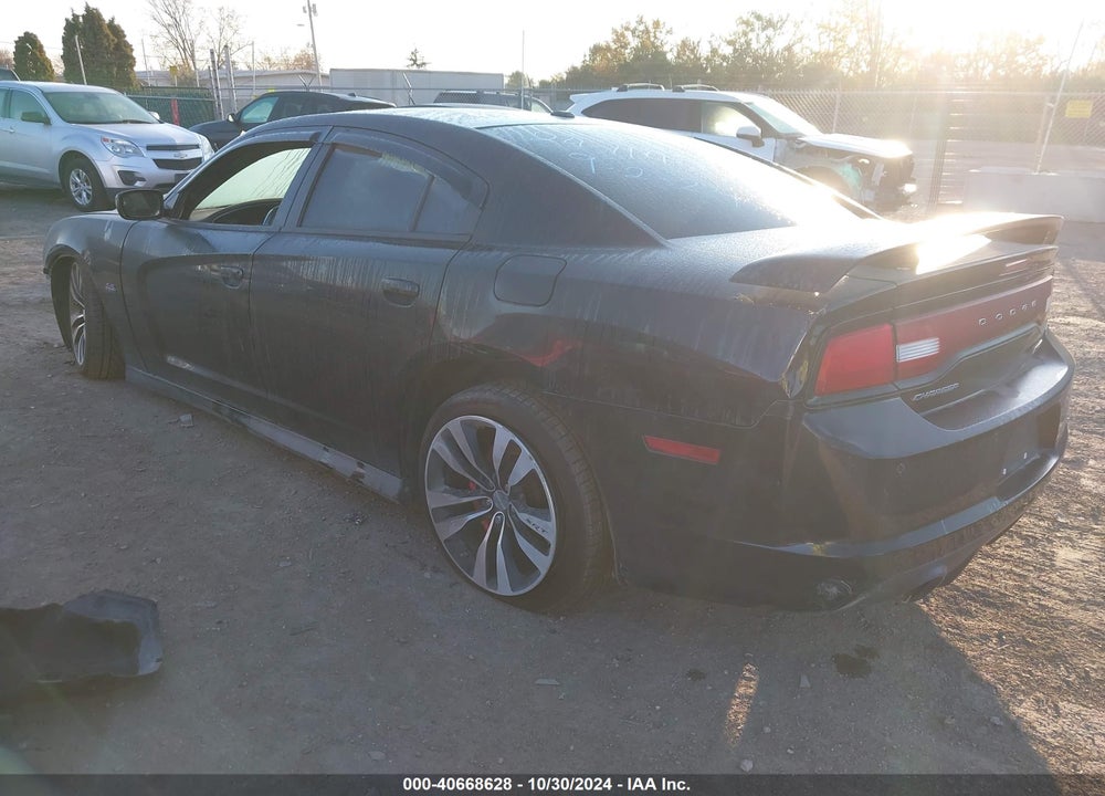 2012 DODGE CHARGER SRT8 VIN: 2C3CDXEJ5CH114771