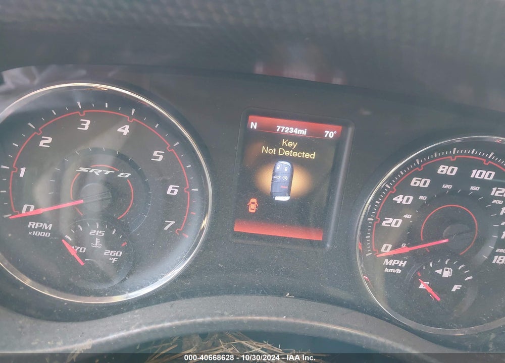 2012 DODGE CHARGER SRT8 VIN: 2C3CDXEJ5CH114771