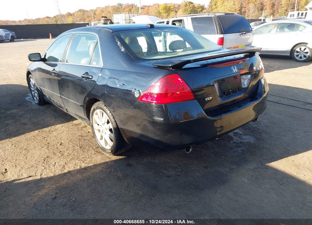 2007 HONDA ACCORD 3.0 EX VIN: 1HGCM66577A057017
