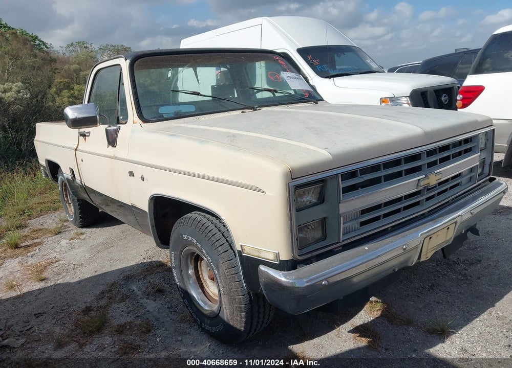 1986 CHEVROLET C10 VIN: 2GCDC14H8G1172600