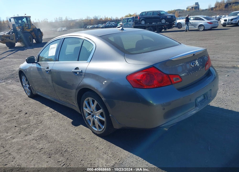 2011 INFINITI G37X VIN: JN1CV6AR5BM409432