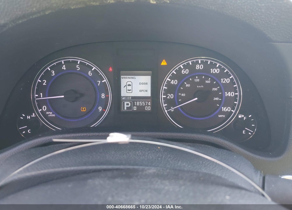 2011 INFINITI G37X VIN: JN1CV6AR5BM409432