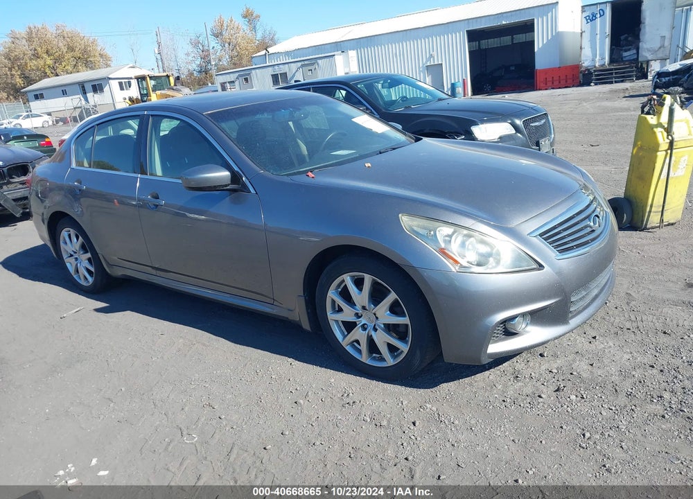 2011 INFINITI G37X VIN: JN1CV6AR5BM409432