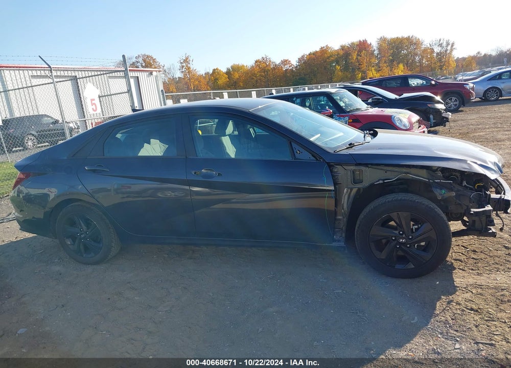 2022 HYUNDAI ELANTRA SEL VIN: 5NPLS4AG1NH068943