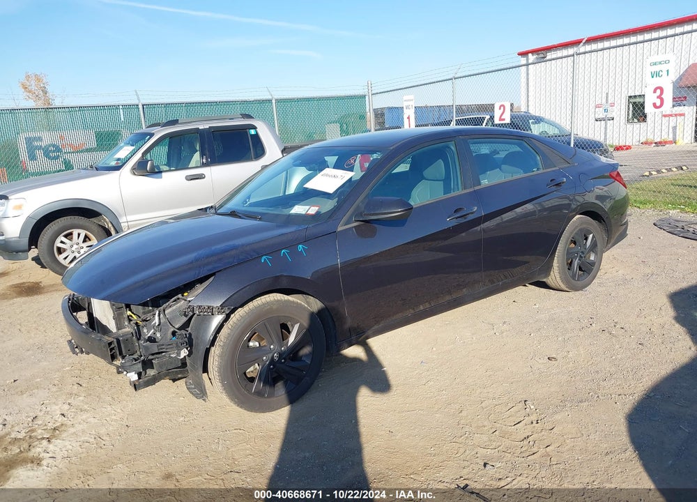 2022 HYUNDAI ELANTRA SEL VIN: 5NPLS4AG1NH068943