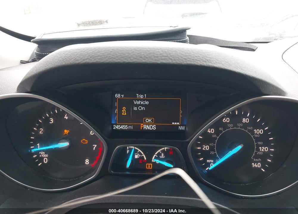 2018 FORD ESCAPE S VIN: 1FMCU0F7XJUA02978