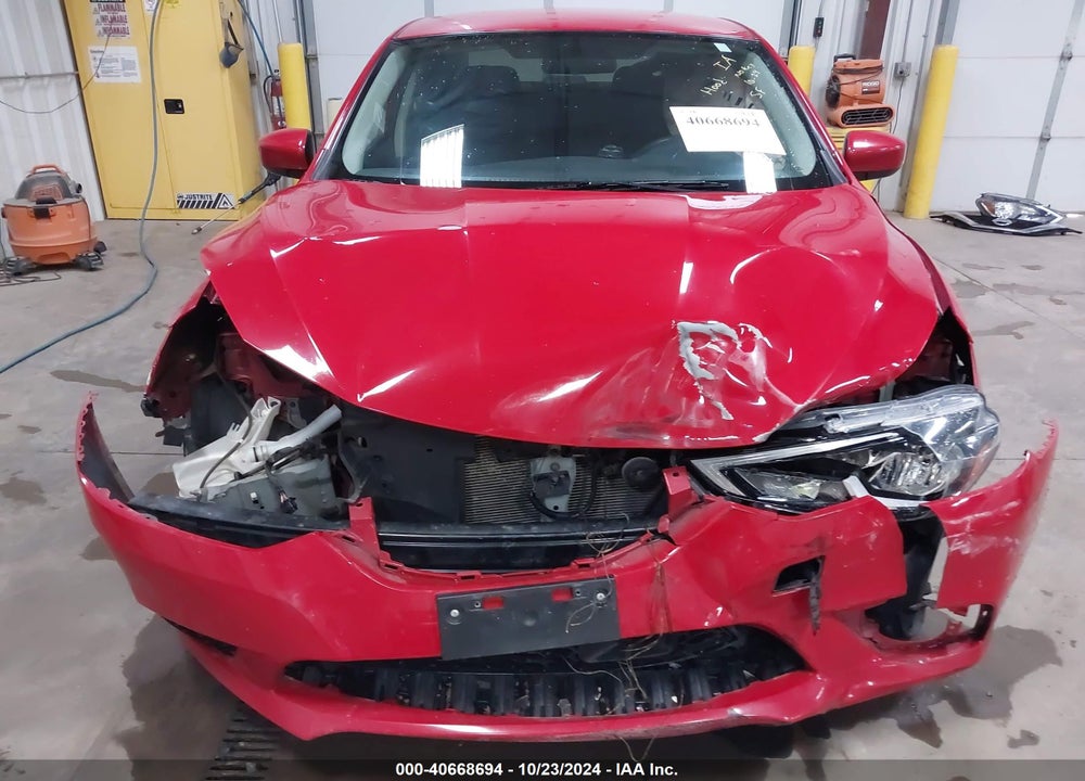2018 NISSAN SENTRA SV VIN: 3N1AB7AP1JL617384