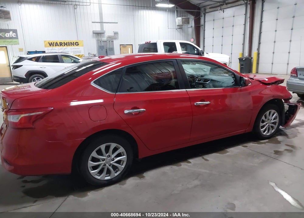 2018 NISSAN SENTRA SV VIN: 3N1AB7AP1JL617384