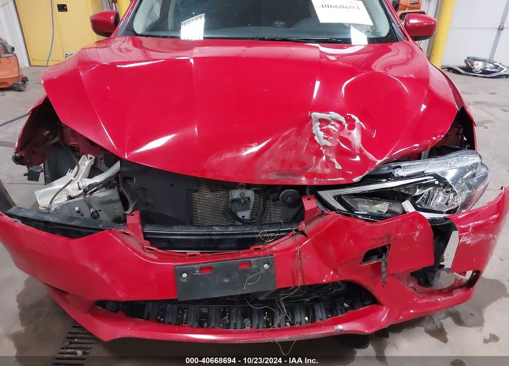 2018 NISSAN SENTRA SV VIN: 3N1AB7AP1JL617384