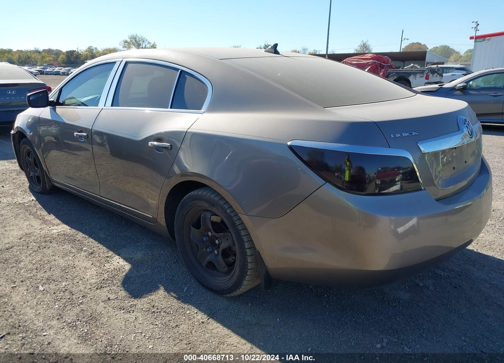 2010 BUICK LACROSSE CX VIN: 1G4GB5EG7AF229345