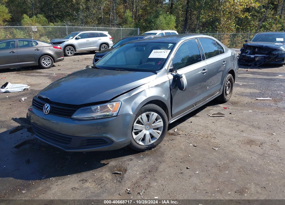 2014 VOLKSWAGEN JETTA 1.8T SE VIN: 3VWD17AJ3EM227571